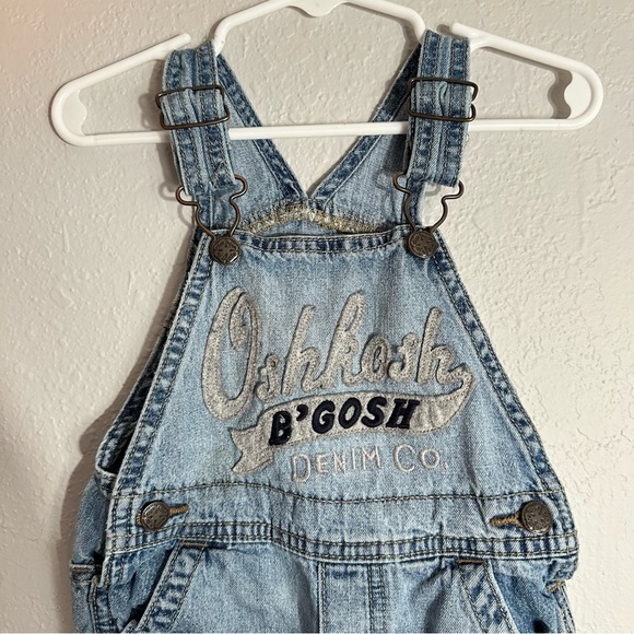 Vintage Oshkosh B’gosh Denim Overalls, unisex, size 12 months - Picture 2 of 7